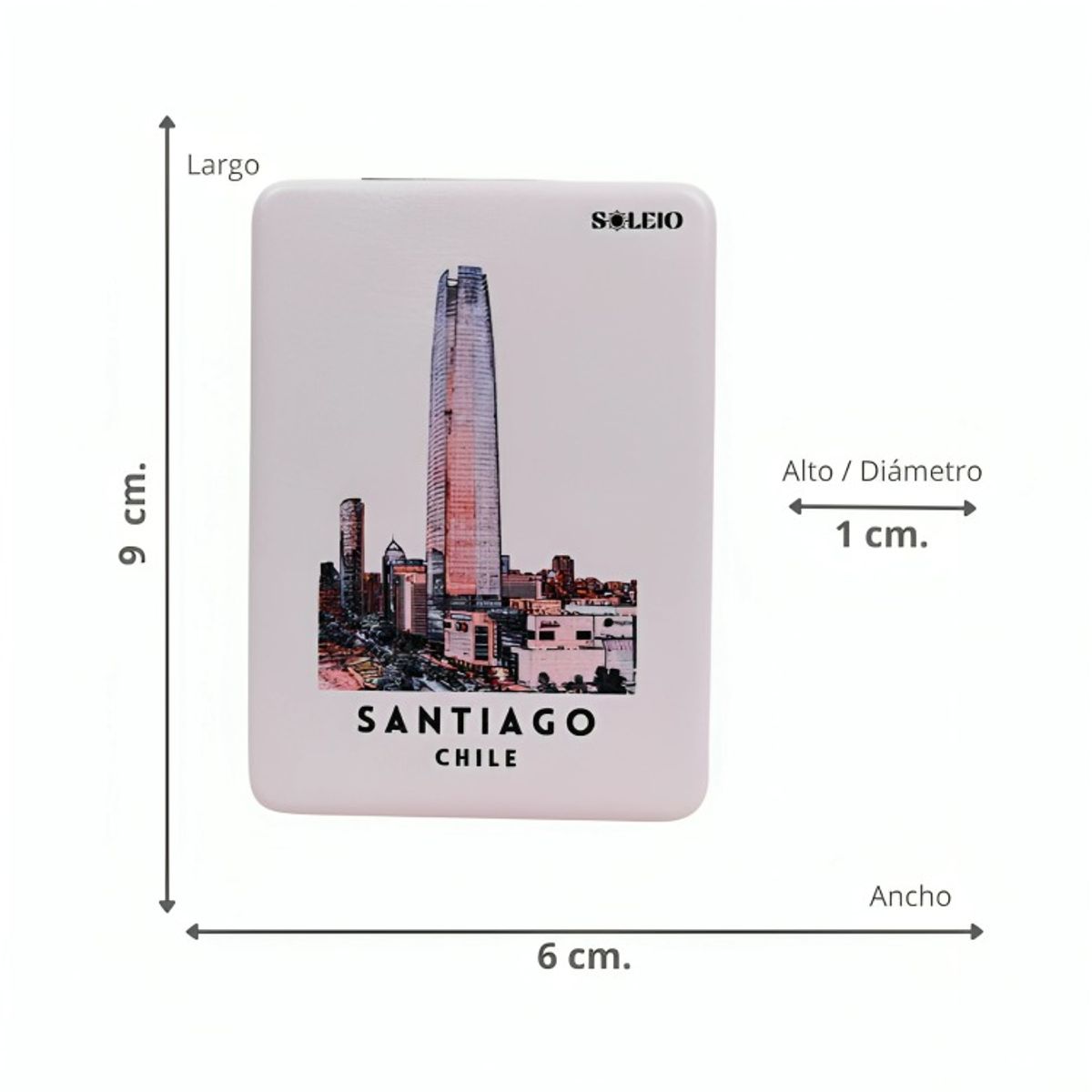 OEM - Espejo Santiago 6.2 * 8.5cm