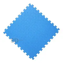 SDFIT - Set De Piso azul En Goma Eva 8 Piezas Tatami 60 X 60 Cm X 2 Cm