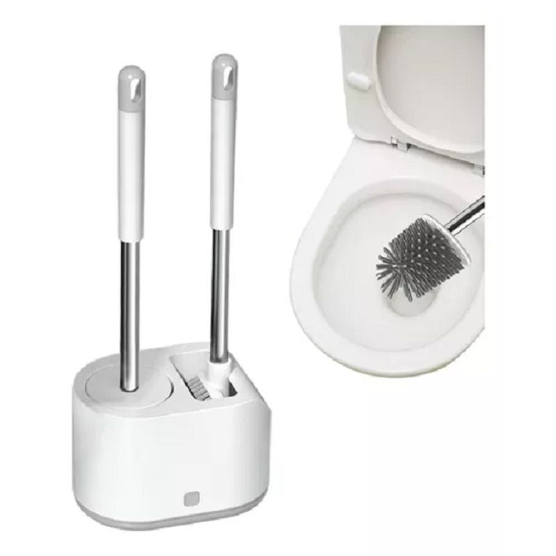 GENERICO - Juego De Doble Cepillo De Baño Wc Cocina Sopapo Base 262453
