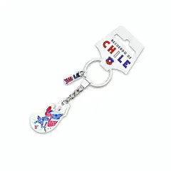 OEM - Llavero Metalico Mosaic Huaso Hombre