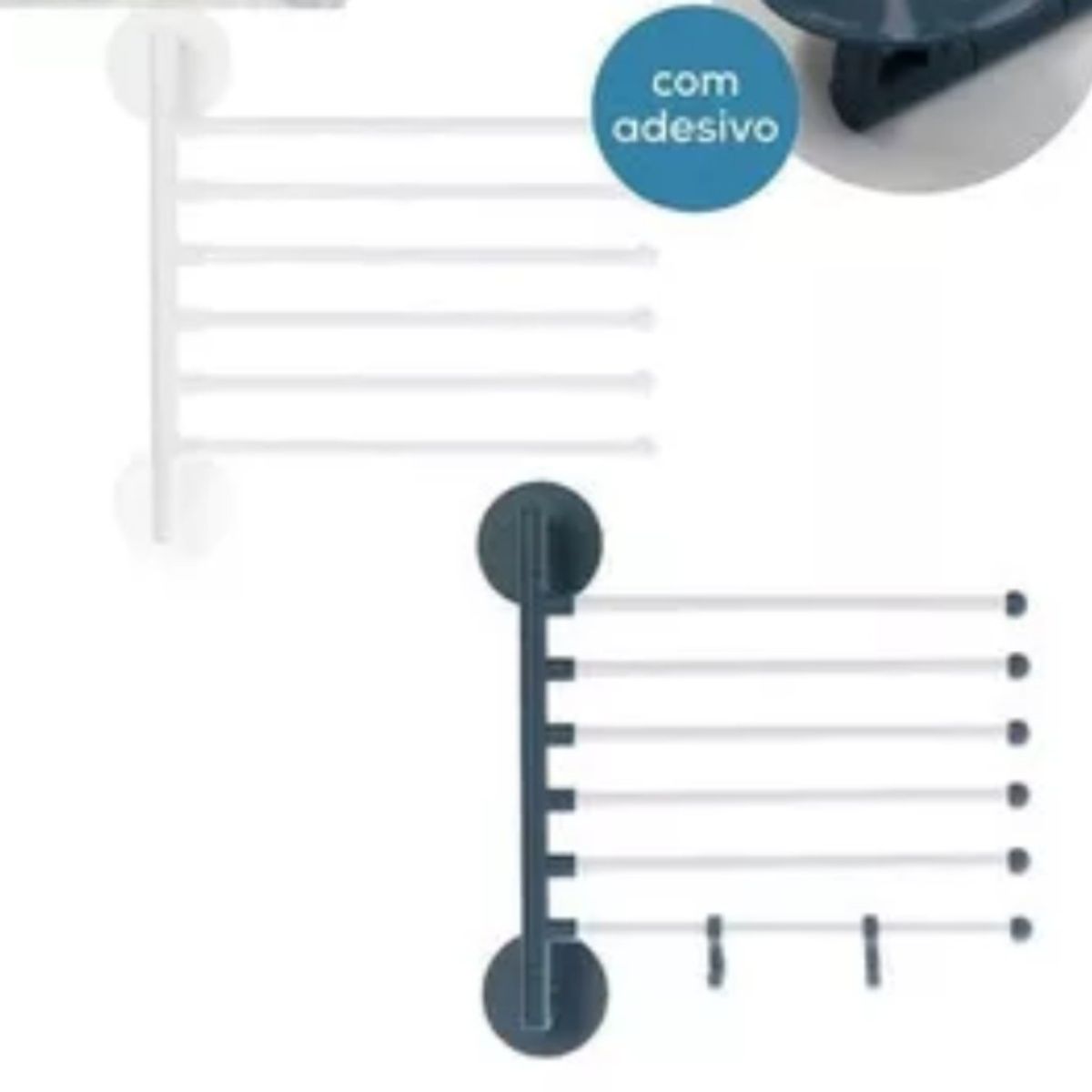 OEM - Toallero Giratorio Multifuncional 3 En 1