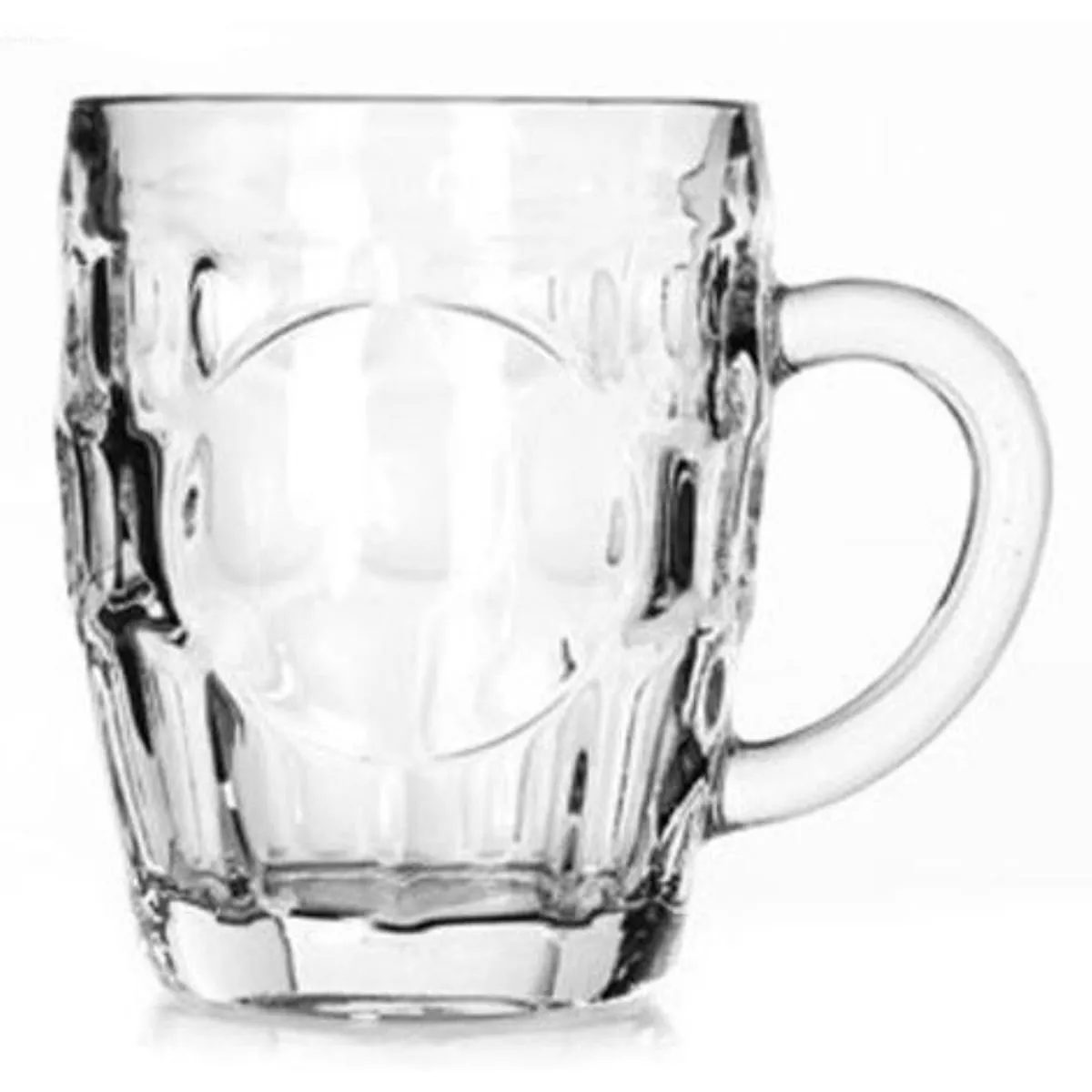 GENERICO - Set 2 Vasos Cerveceros De Vidrio 500ML