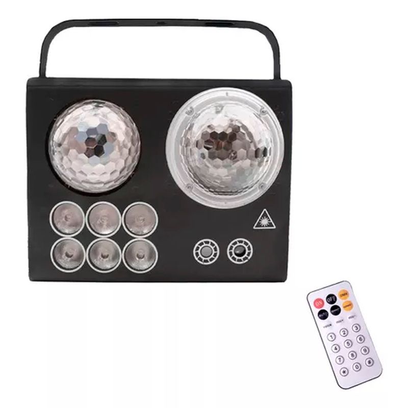 ESHOPANGIE - Bola Mágica De Cristal Láser luces Efecto Agua control 50w