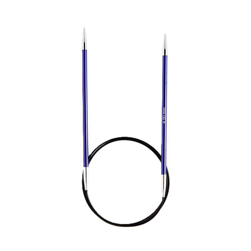 GENERICO - Palillos Circular 80 Cms Knitpro Zing 3.75 Mm