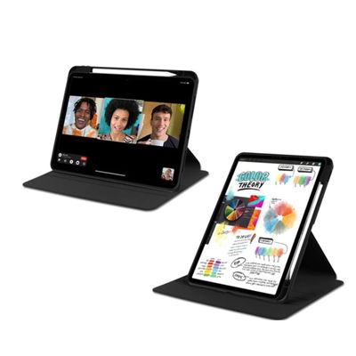 Imagen 2 del producto Carcasa Smart Cover Clear 360 Para iPad Air 6 11 M2 2024 Negro