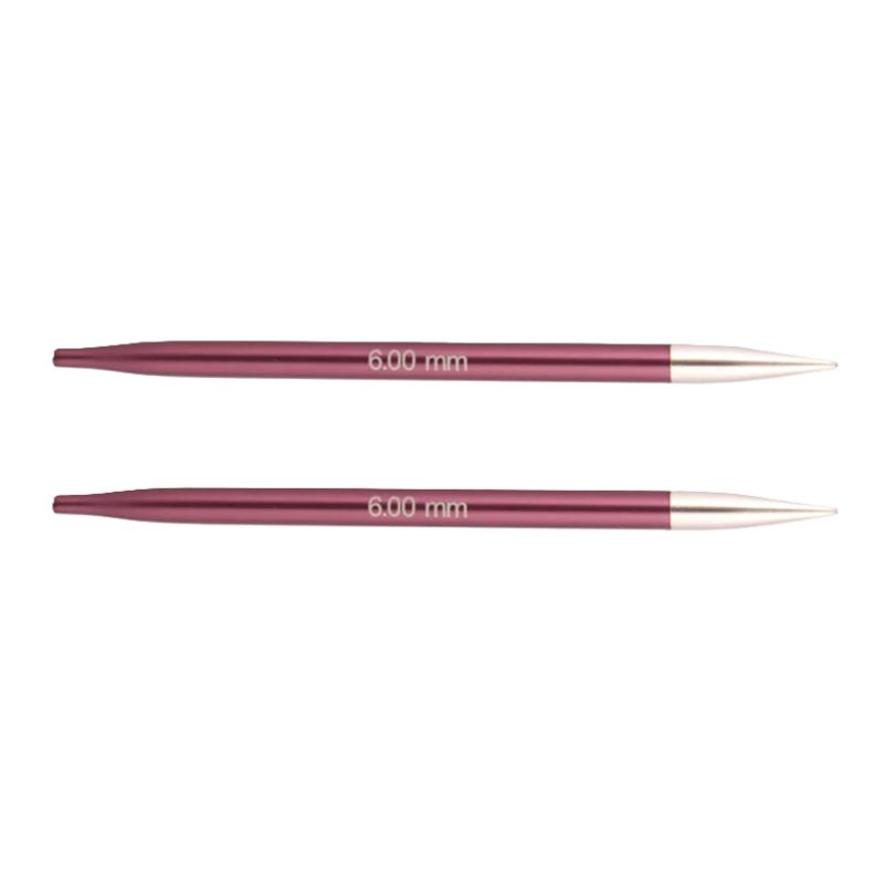 GENERICO - Palillos Intercambiables Knitpro Zing 6.0 Mm