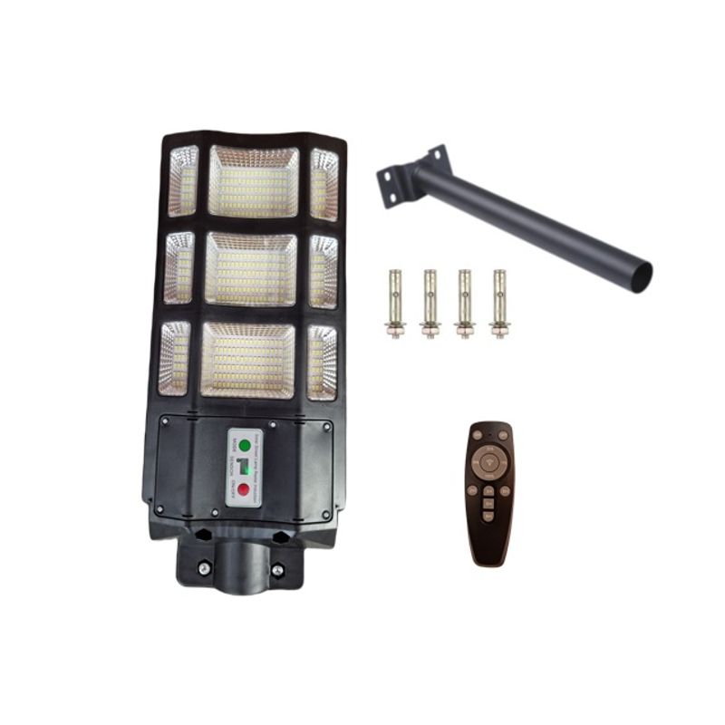 GENERICO - Foco Led Solar 600w Poste Exterior Focos Solares Potentes  Base