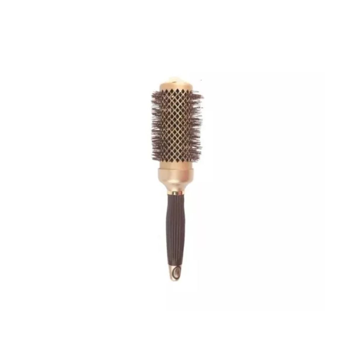 GENERICO - Cepillo Dorado Térmico Ceramic Brushing Alisado 32mm