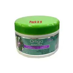 GENERICO - Pack X 9 Crema Tratamiento De Ortiga 300g Mflora