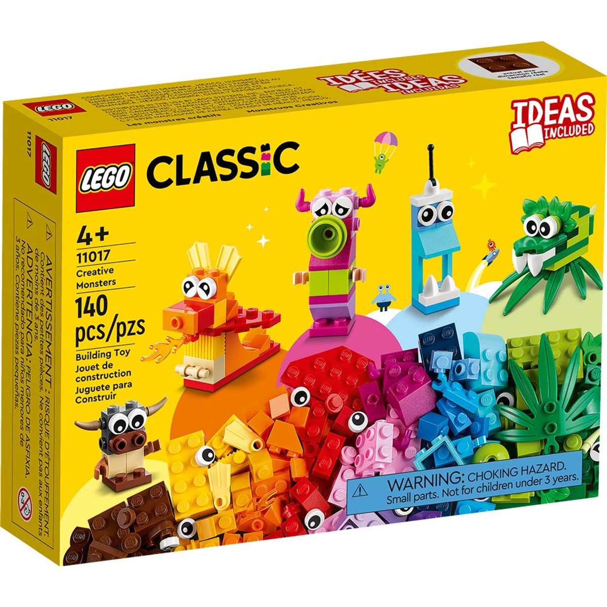 LEGO - Lego Classic 11017 Ladrillos Creativos Mediana 140 Piezas