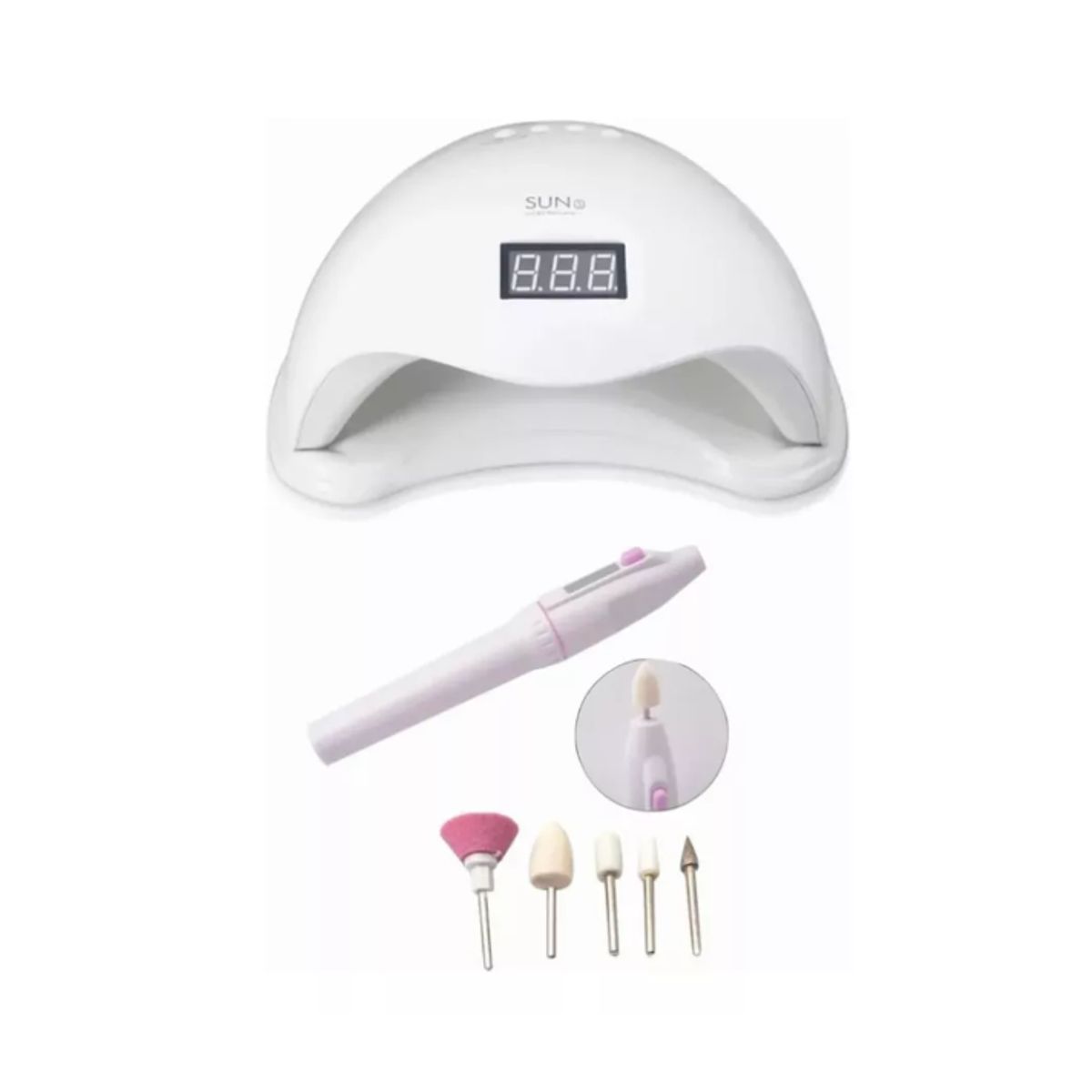 GENERICO - Lampara Led Uv Sun5 48w Uñas Manicure  Mini Torno Uñas