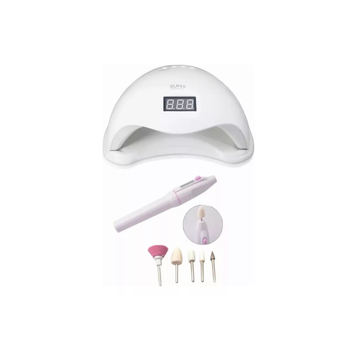 GENERICO - Lampara Led Uv Sun5 48w Uñas Manicure  Mini Torno Uñas