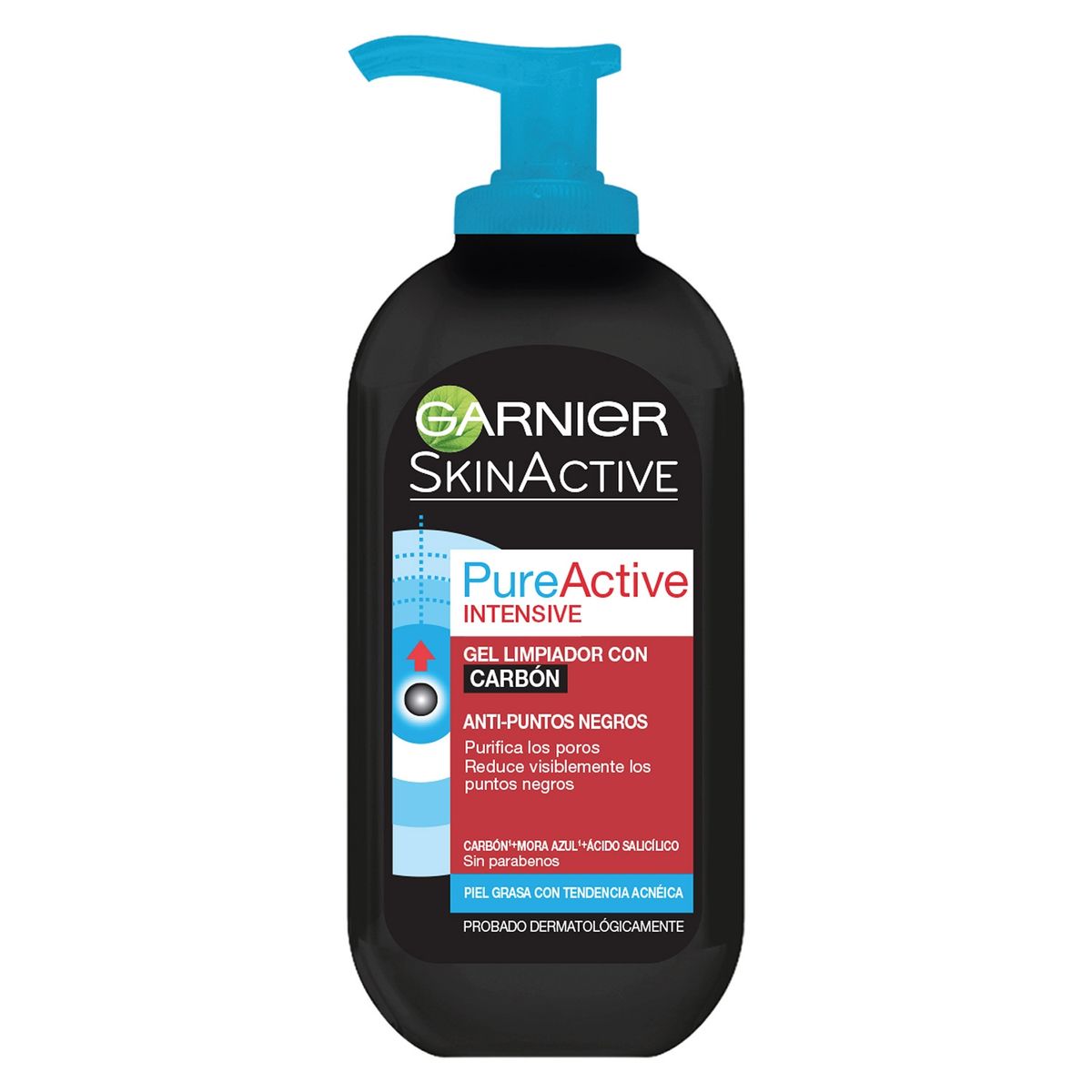 GARNIER - Gel Carbon Limpieza Pure Active 200Ml Garnier Skin Natural Face