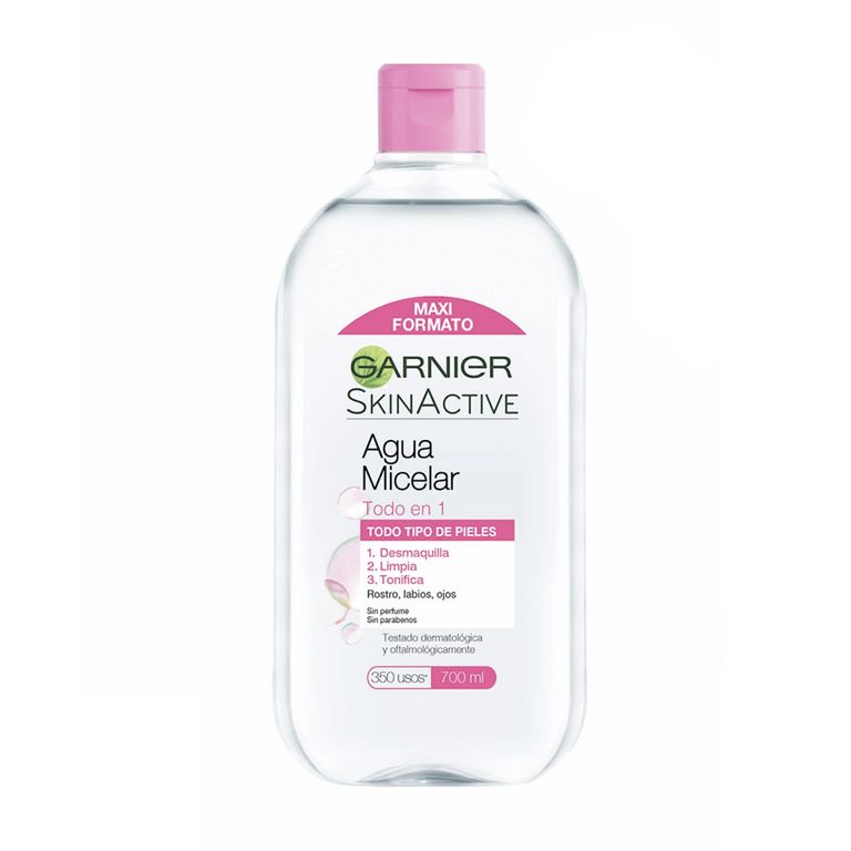 Agua Micelar Skin Natural Todo-en-1 700ml Elimina Eficazmente
