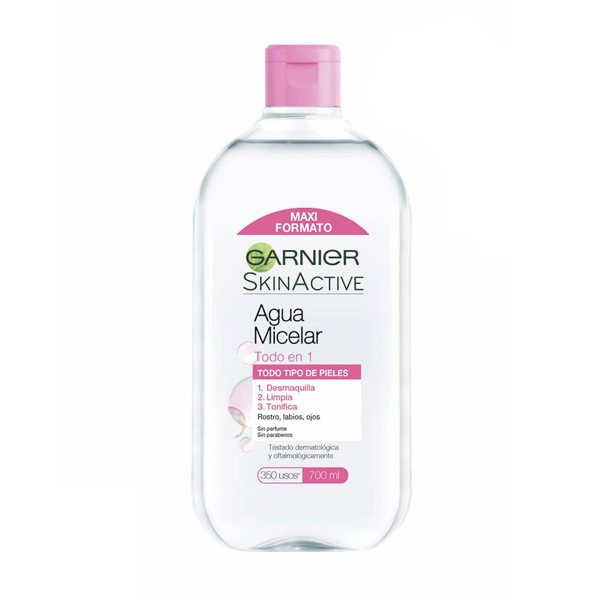 GARNIER - Agua Micelar Todo En 1 Limpiadora 700 Ml Garnier Skin Face