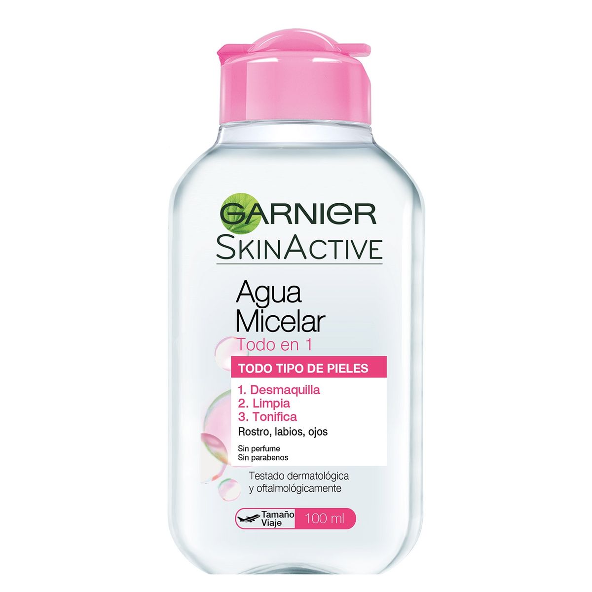 GARNIER - Agua Micelar Todo En 1 100Ml Garnier Skin Natural Face