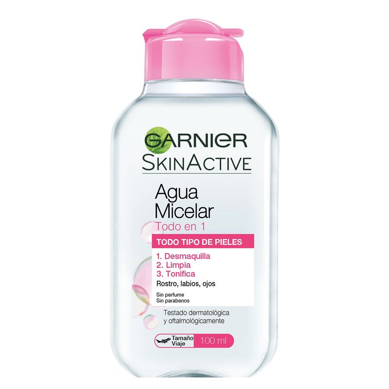 GARNIER - Agua Micelar Todo En 1 100Ml Garnier Skin Natural Face