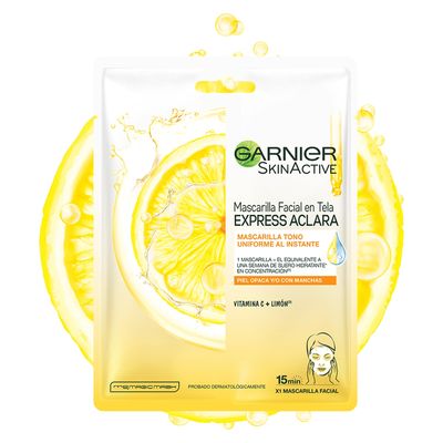 Imagen 2 del producto Mascara Hidra Tela Express Aclara Skin Natural Face