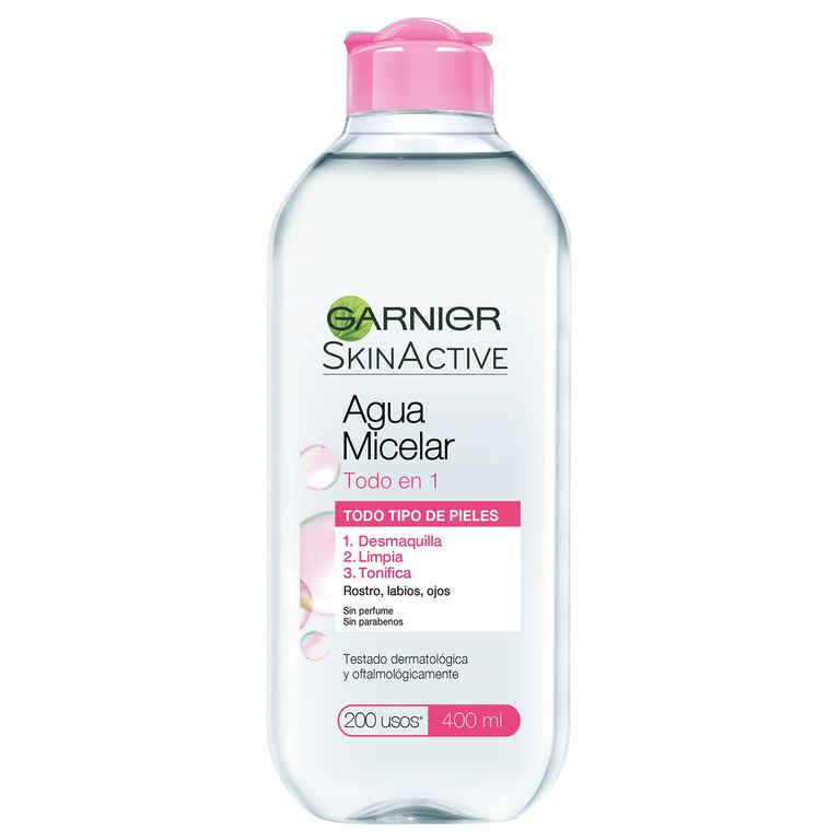 Agua Micelar Skin Active Todo en 1 Desmaquillante 400ml