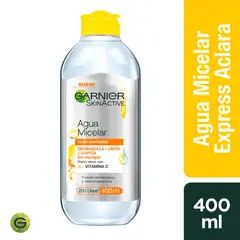 GARNIER - Agua Micelar Express Aclara 400 ml Skin Natural Face