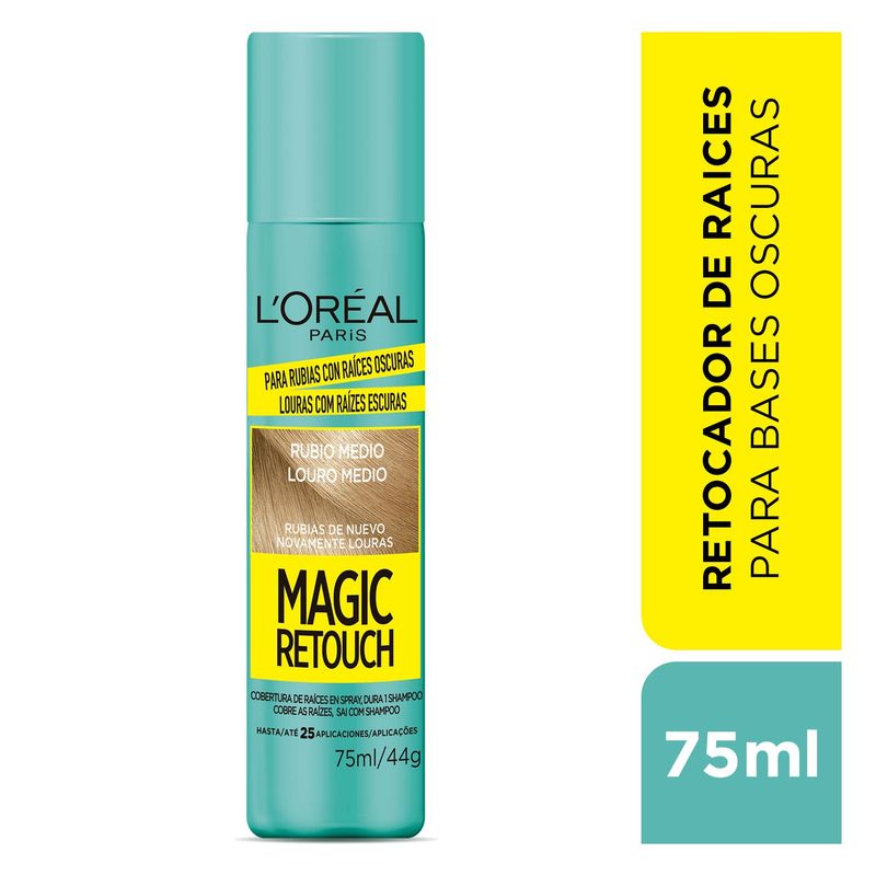 ROOT COVER UP - Magic Retouch Dark Roots Rubio Oscuro Root Cover Up
