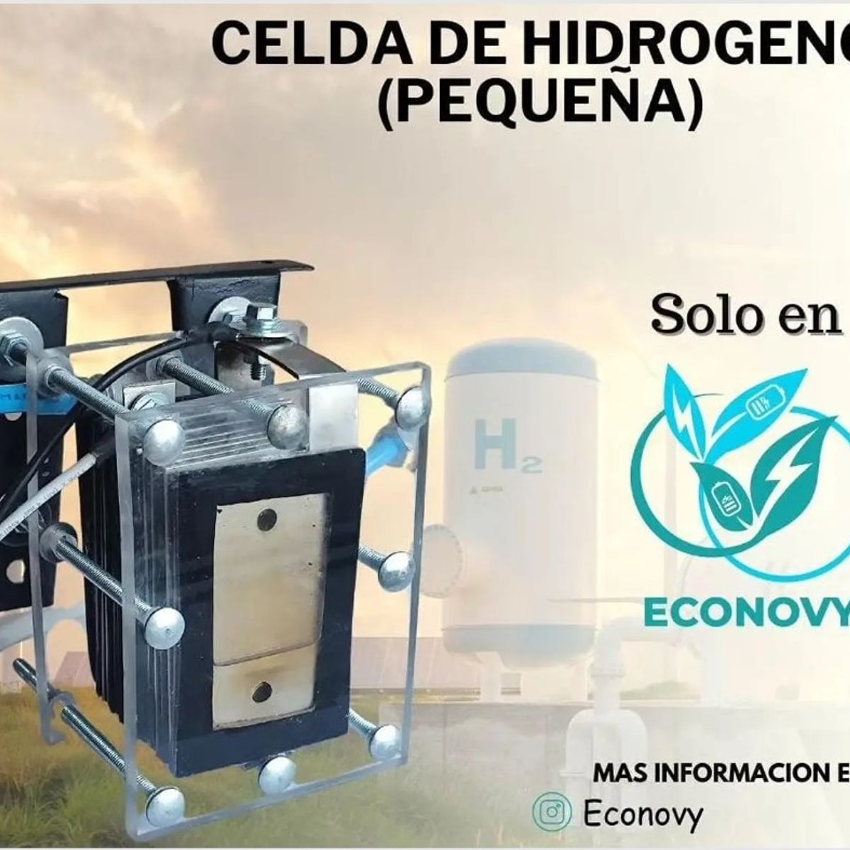 GENERICO - Celda Seca Electrolisis Pequeña