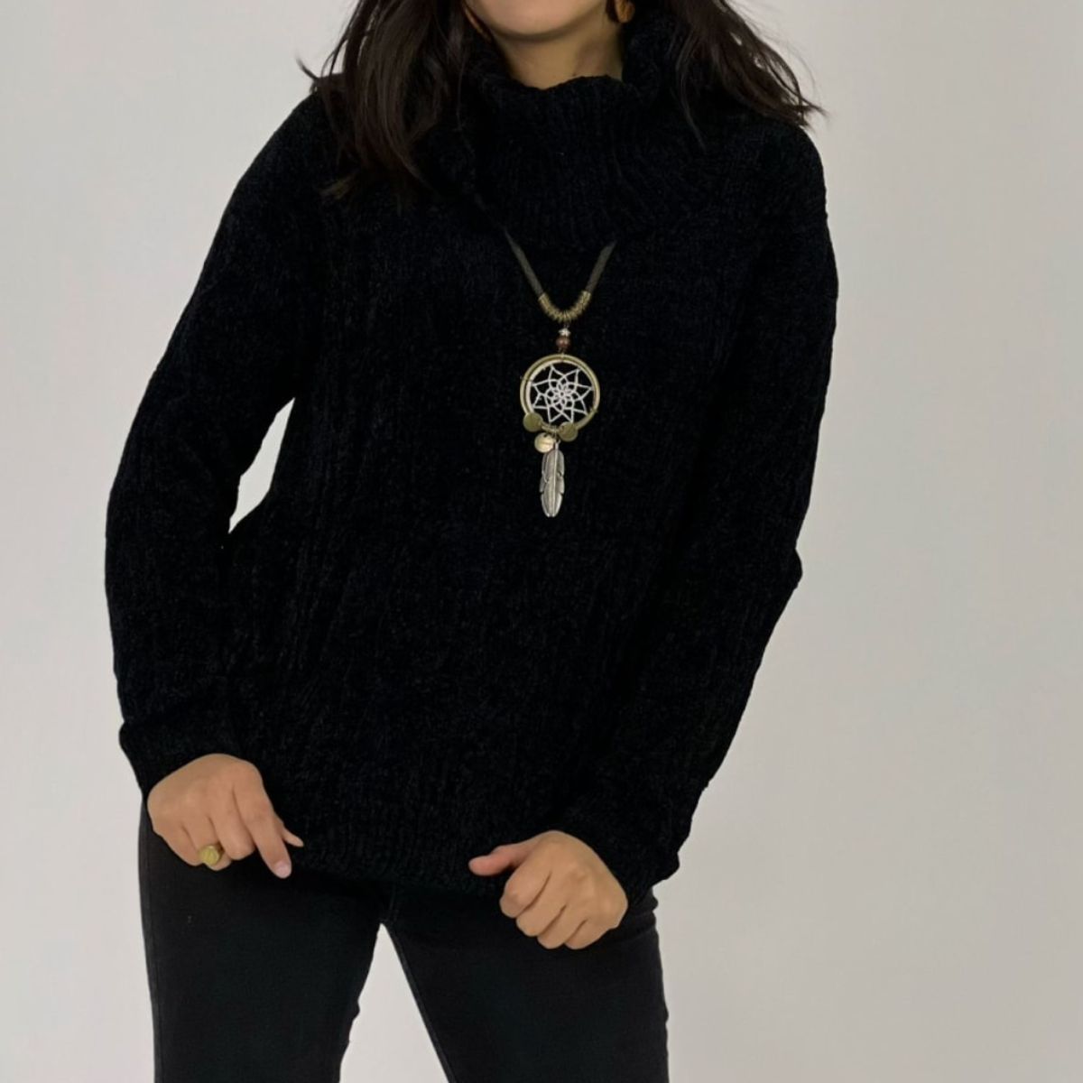 ARRAKASTA - Sweater de cuello alto