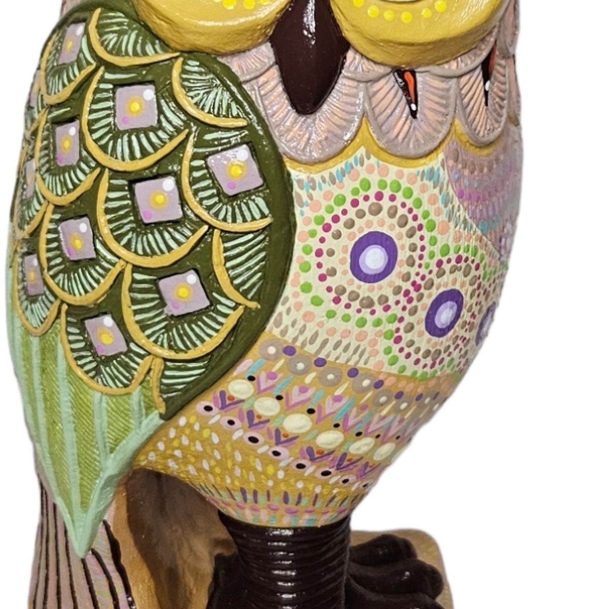 CREA TALLER - Búho decorativo 26 cm