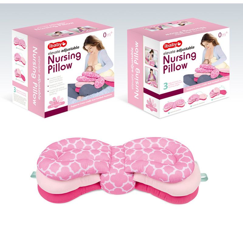 GENERICO - Almohada Ajustable 3 Niveles Multiuso Para Amamantar Bebés
