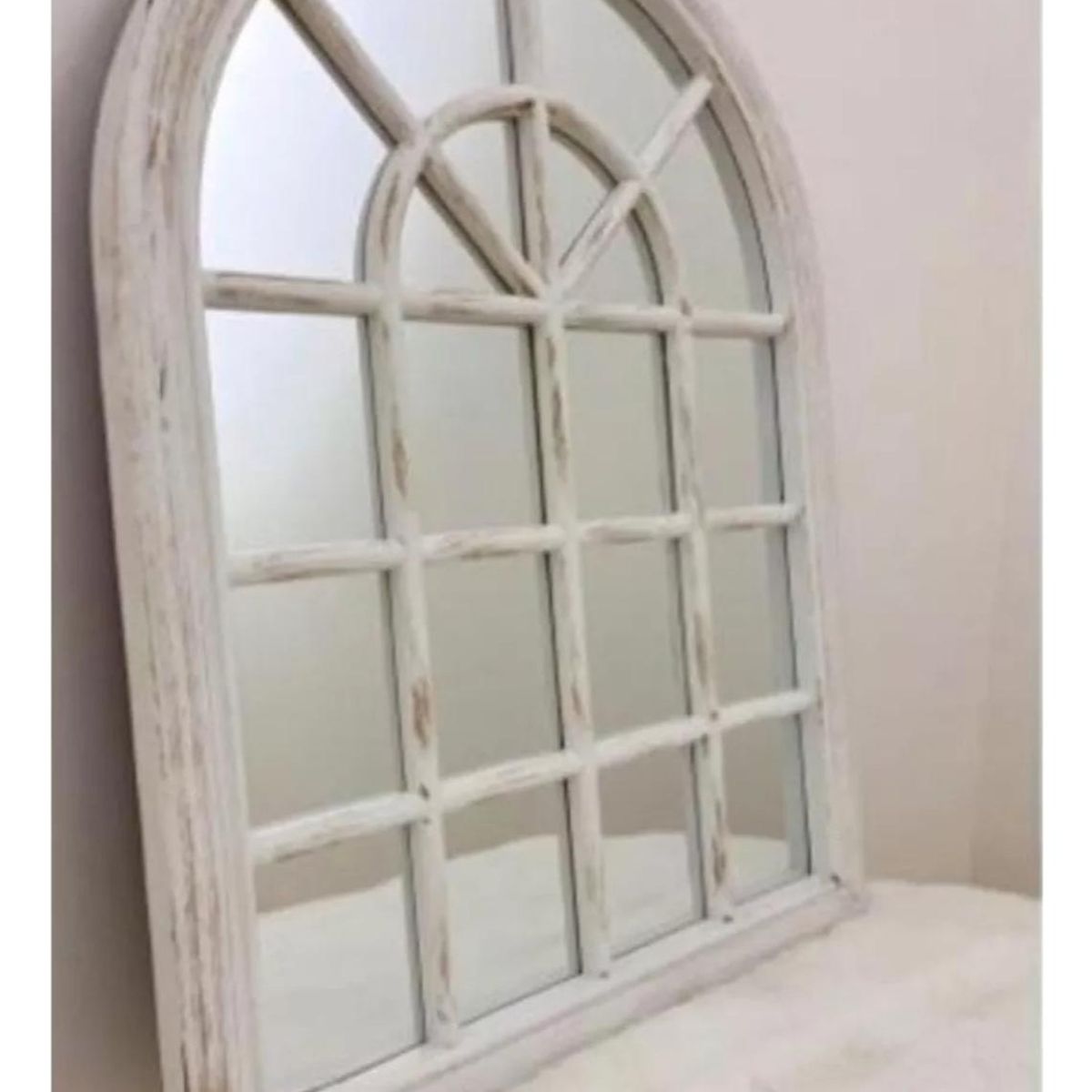 GENERICO - Marco Espejo Decorativo Clasico Forma De Ventana Vintage