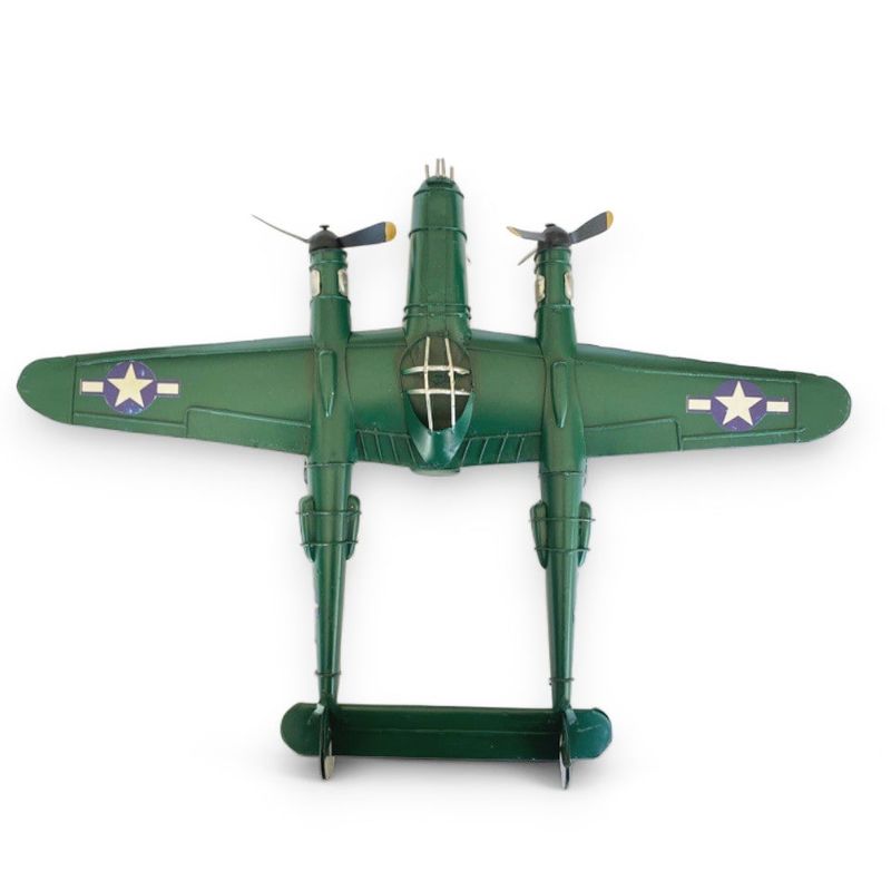 MONTREAL - Avión A Escala Lightning De Colección Decoración Vintage