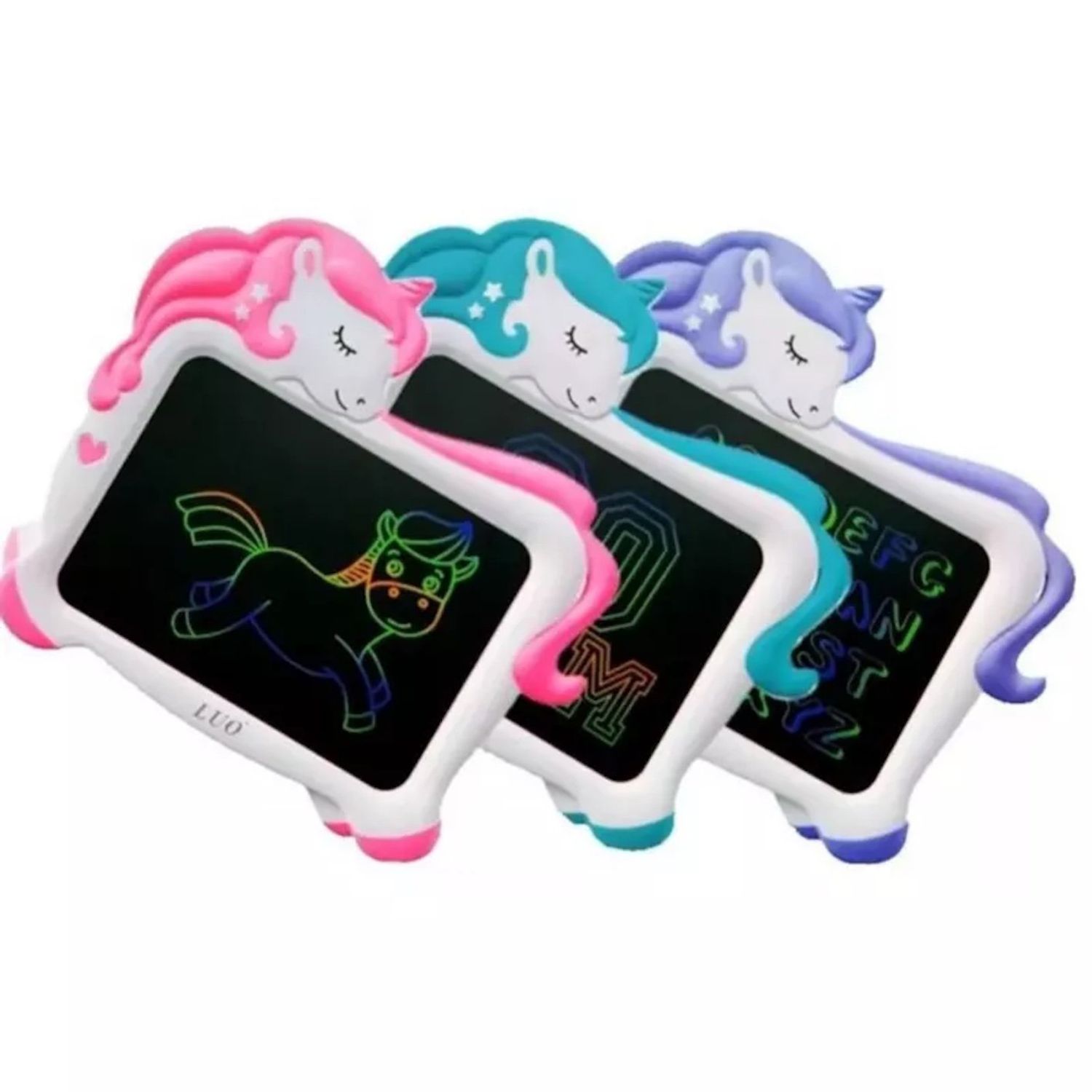 Pizarra Tablet Mágica Unicornio Dibujo Niños Lcd Colores | Sodimac