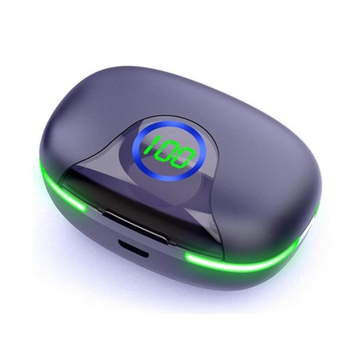 GENERICO - Audífonos Bluetooth Con Pantalla LED RGB AKS T130