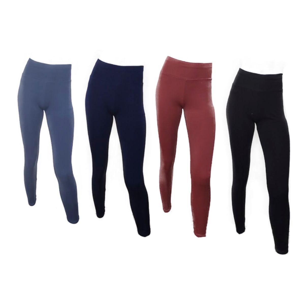 UTILISIMO - Pack 2 Pantalones Calza Liso Con Bolsillo Polar