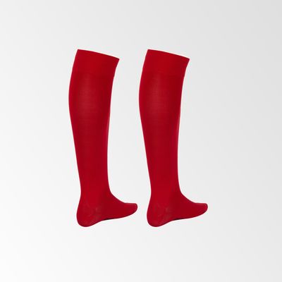 Imagen 2 del producto Medias de Fútbol Poliester Rojo Chile
