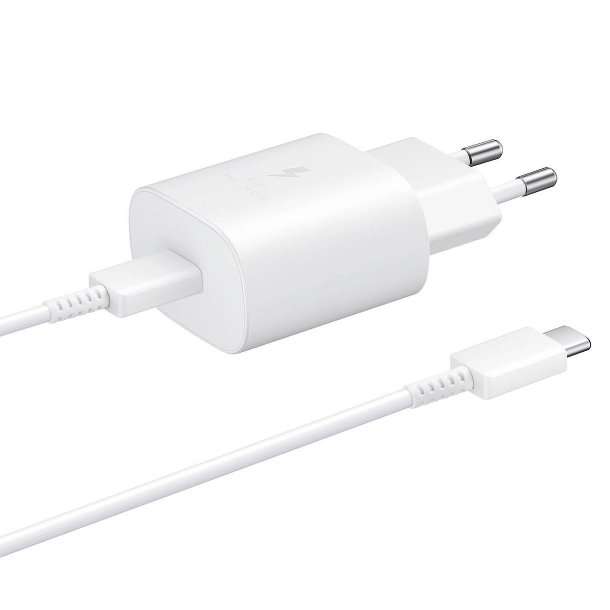 SAMSUNG - Samsung Cargador 25w Carga Rápida con cable c-c 1.5 mts