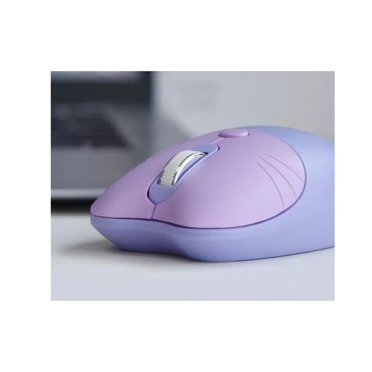 GENERICO - Teclado Gamer Inalámbrico con Mouse 2.4g AS-212  Morado AOAS