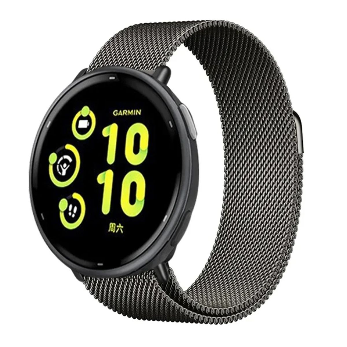 GENERICO - Correa Acero Para Garmin Vivoactive 5 / Venu 2 Magnética