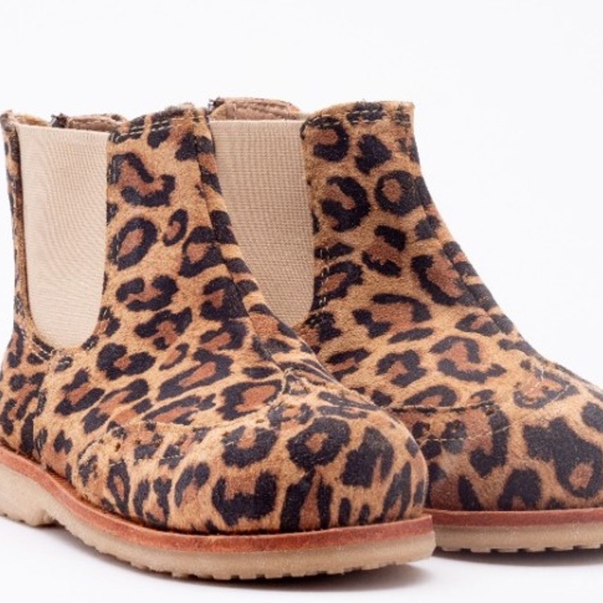 LAPIN GALI - BOTÍN DE NIÑA EN CUERO MARCA LAPIN GALI - MODELO LIEBRE BELGA ANIMAL PRINT