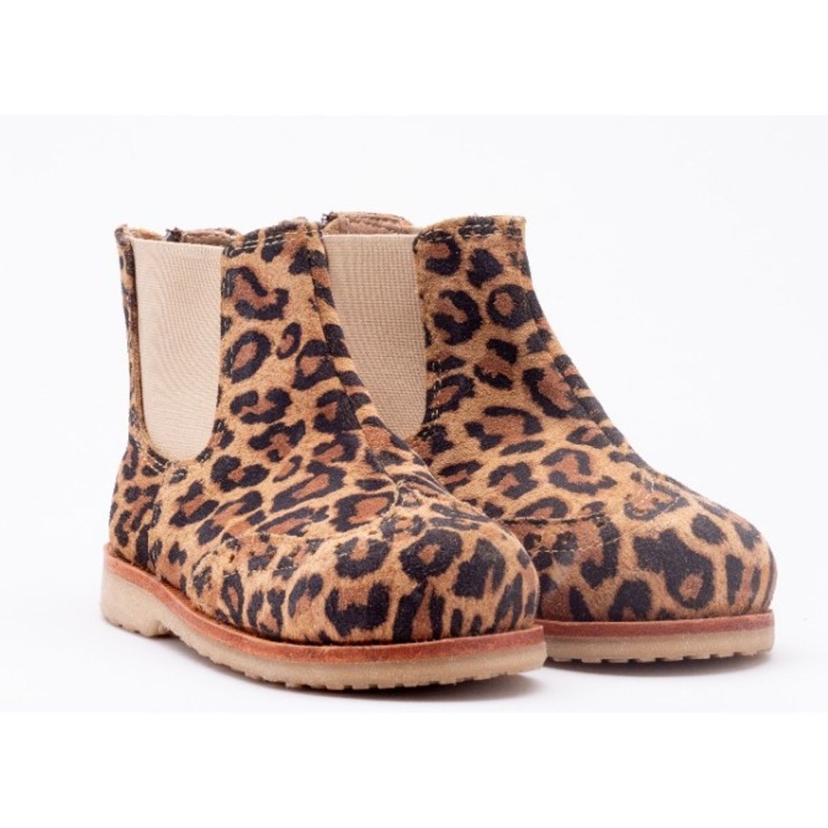 LAPIN GALI - BOTÍN DE NIÑA EN CUERO MARCA LAPIN GALI - MODELO LIEBRE BELGA ANIMAL PRINT