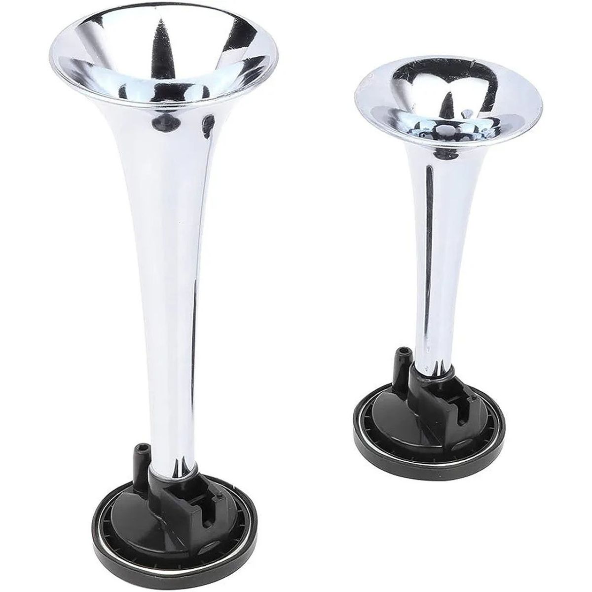 GENERICO - Doble Bocina Aire Trompeta Electrica 12v Auto Camion He-202