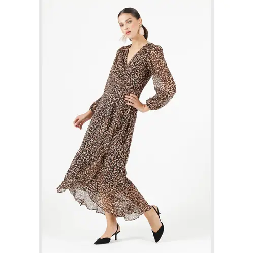 PRIVILEGE - Vestido beige