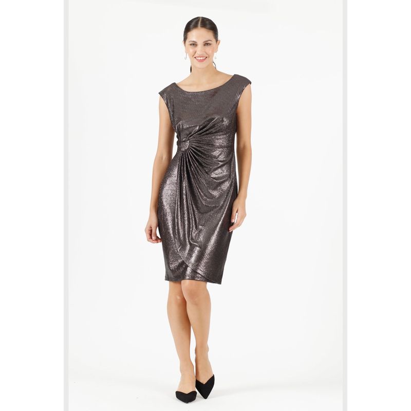 PRIVILEGE - Vestido bronce PRIVILEGE
