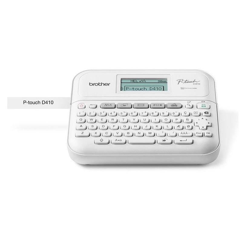 BROTHER - Rotuladora Brother PT-D410 etiquetadora termica portatil