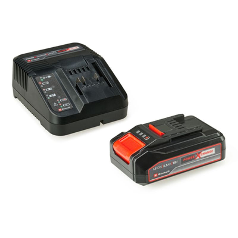 EINHELL - KIT BATERIA 2.5 AH + CARGADOR RAPIDO 18V