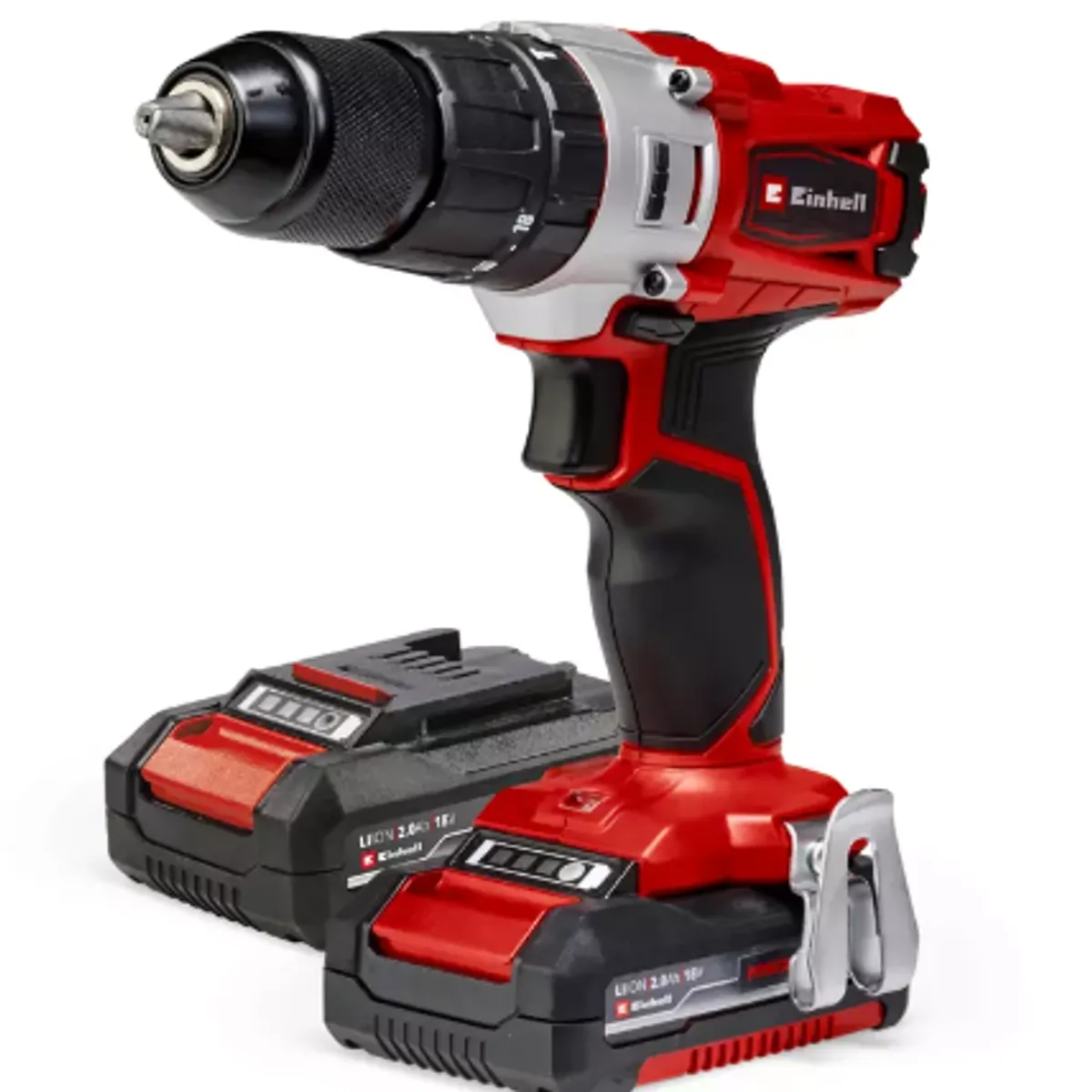 EINHELL - Taladro Inalámbrico TE-CD 182 Li-i +64 2x20 Ah