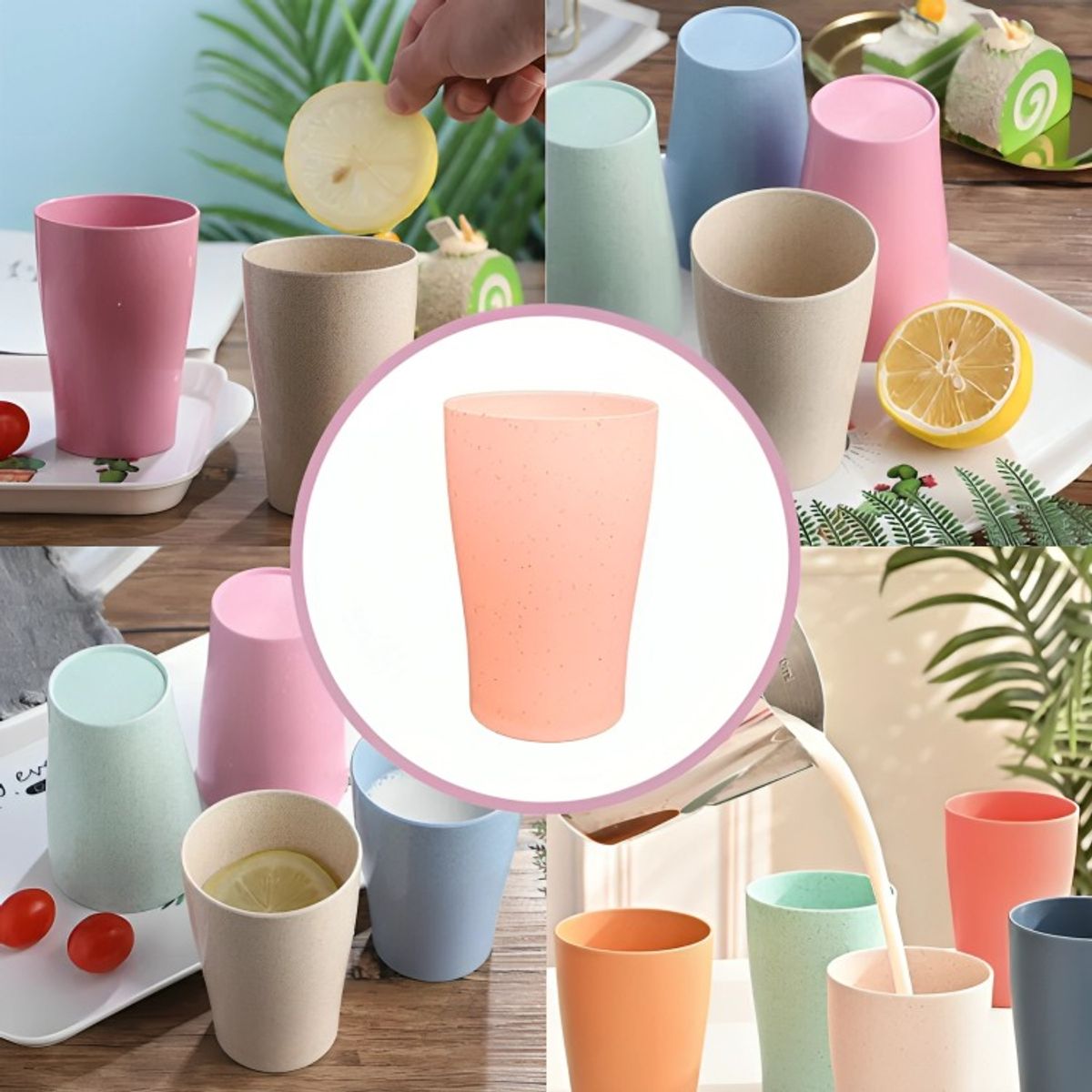 OEM - Set Vasos Ecológicas Variedad