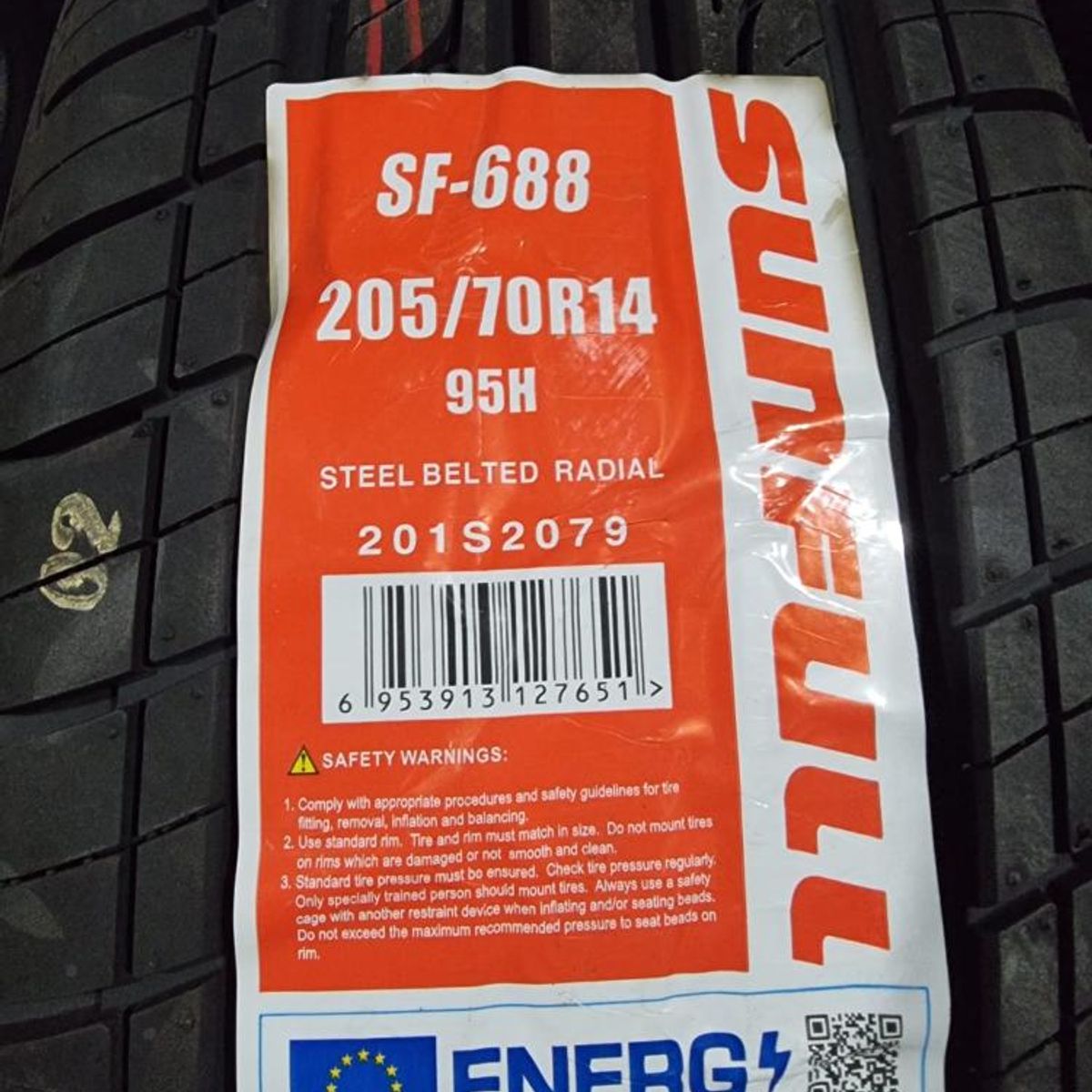SUNFULL - NEUMATICO 205/70 R14 SUNFULL SF-688 95H SUNFULL