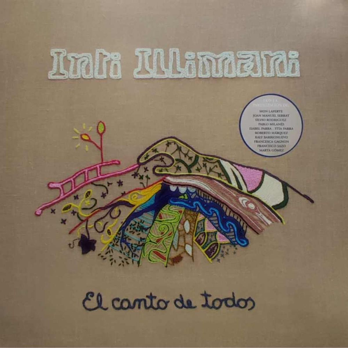 PLAZA INDEPENDENCIA - VINILO INTI-ILLIMANI EL CANTO DE TODOS 1LP