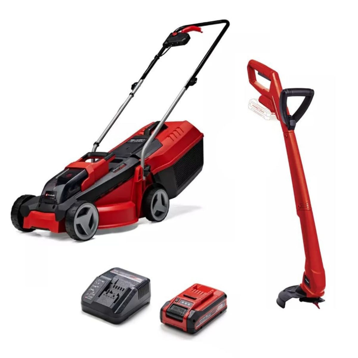 EINHELL - Kit Cortadora GE-CM 1830 + Orilladora + batería 3.0